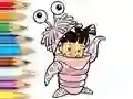 Lojë Coloring Book: Monster Costume Girl në internet