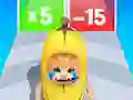 Lojë Epic Banana Run: Merge Master në internet