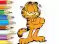 Lojë Coloring Book: Garfield Hamburger në internet