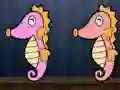 Lojë Find Naughty Sea Horse në internet