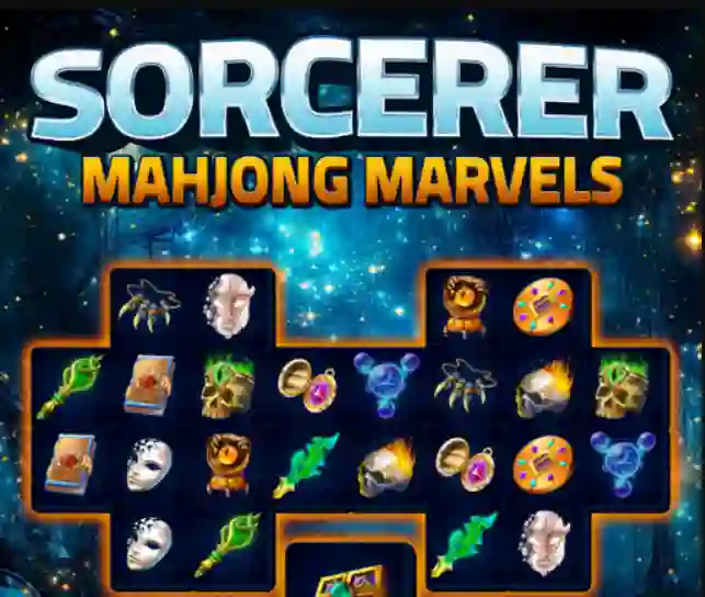 Lojë Sorcerer Mahjong Marvels në internet