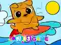 Lojë Jigsaw Puzzle: Surfing In The Sea në internet
