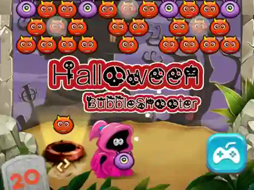 Lojë Halloween Bubble Shooter në internet