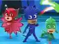 Lojë Jigsaw Puzzle: PJ Masks në internet