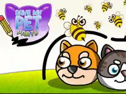 Lojë Save My Pet Party në internet