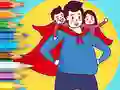 Lojë Coloring Book: Father's Day në internet