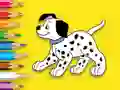 Lojë Coloring Book: Cute Spotted Dog në internet