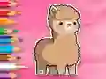 Lojë Coloring Book: Cute Alpaca në internet