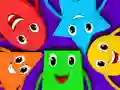 Lojë Kids Quiz: Colorful Shaps në internet