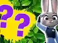 Lojë Kids Quiz: What Do You Know About Zootopia në internet