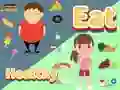 Lojë Kids Quiz: Eat Healthy në internet