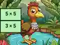 Lojë Multiplication Bird Image Uncover në internet