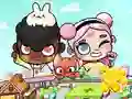 Lojë Jigsaw Puzzle: Avatar World Friends në internet