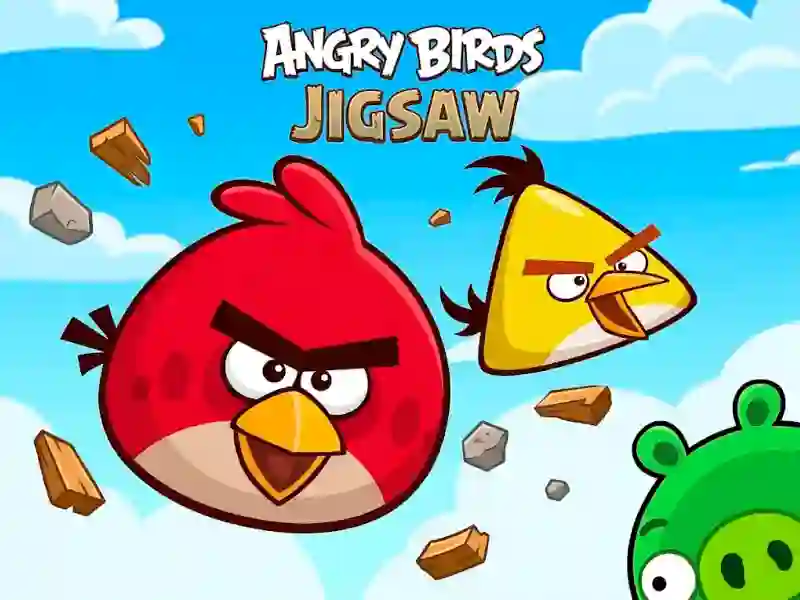 Lojë Angry Birds Jigsaw në internet
