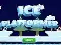 Lojë Ice Platformer në internet
