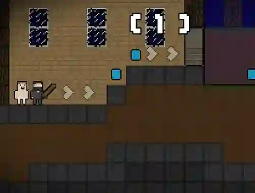 Lojë Baby Noob Vs Heroman 2 Player në internet
