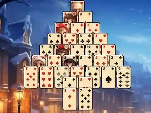 Lojë Christmas Tree Solitaire në internet