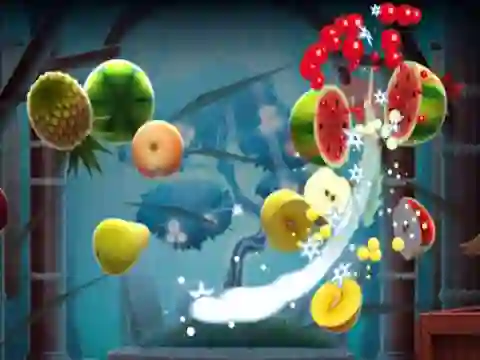 Lojë Fruit Slicing në internet