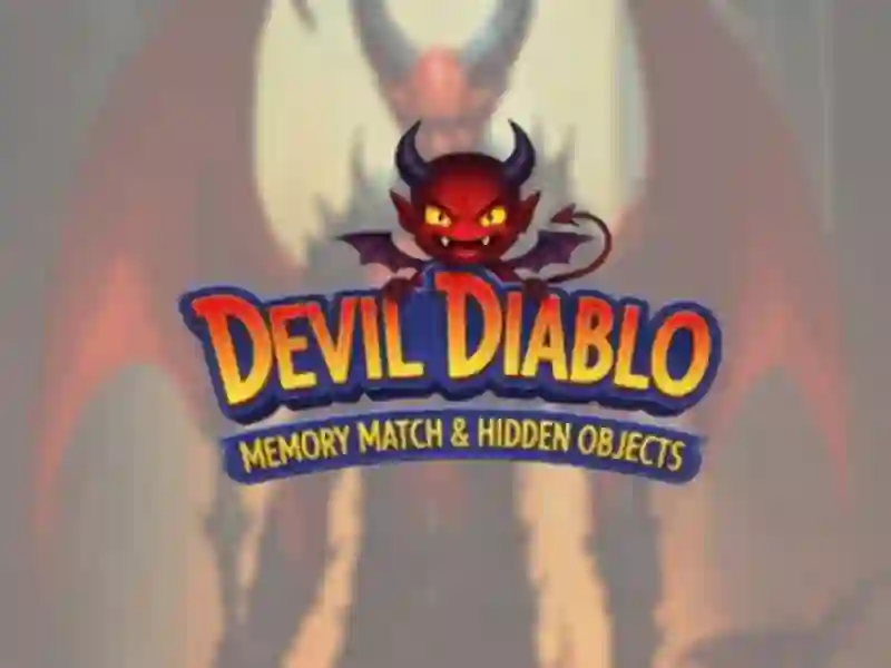 Lojë Devil Diablo Memory Match & Hidden Objects në internet
