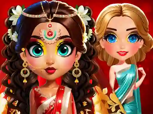 Lojë Asoka Makeup Indian Bride në internet