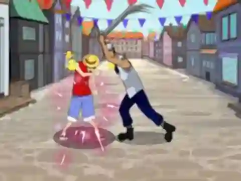 Lojë One Piece Pirate Battle në internet