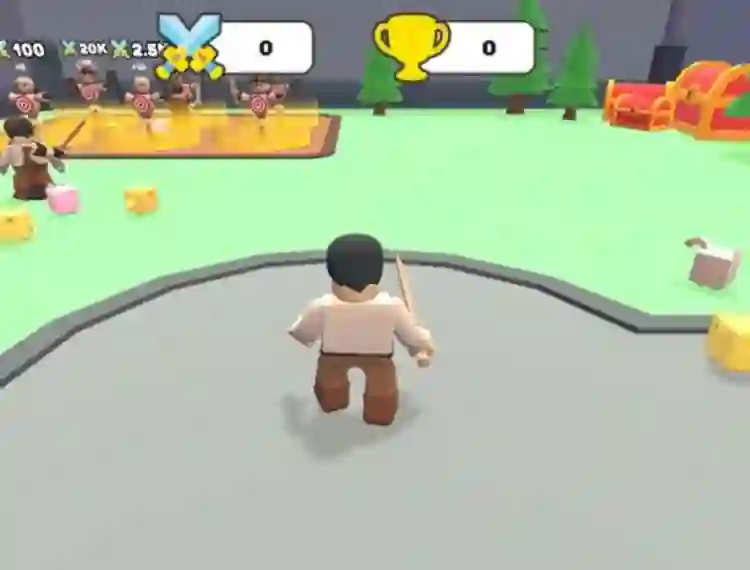 Lojë Robby Battle Arena në internet