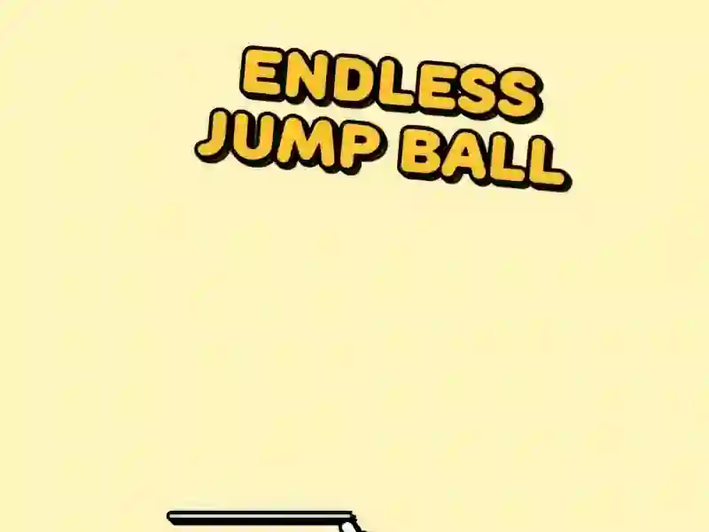 Lojë Endless Jump Ball në internet