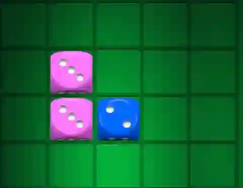 Lojë Dice Merge në internet