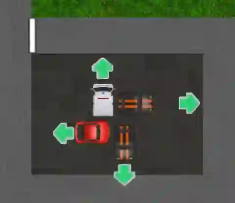 Lojë Parking Car në internet