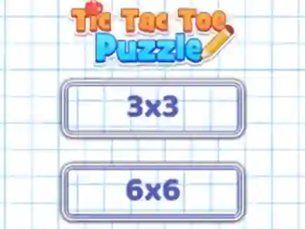 Lojë Tic Tac Toe Puzzle në internet
