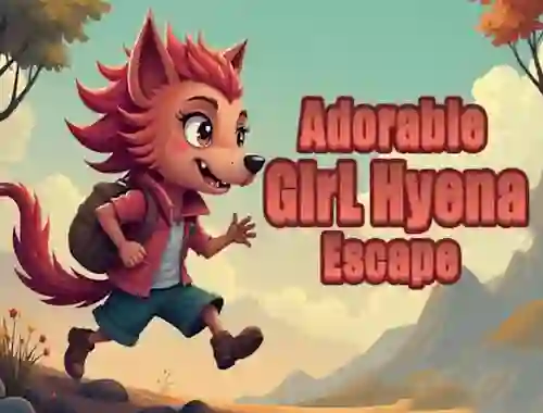 Lojë Adorable Girl Hyena Escape në internet