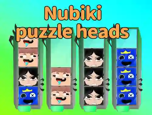 Lojë Nubiki Puzzle Heads në internet