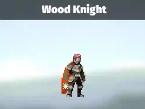 Lojë Wood Knight në internet