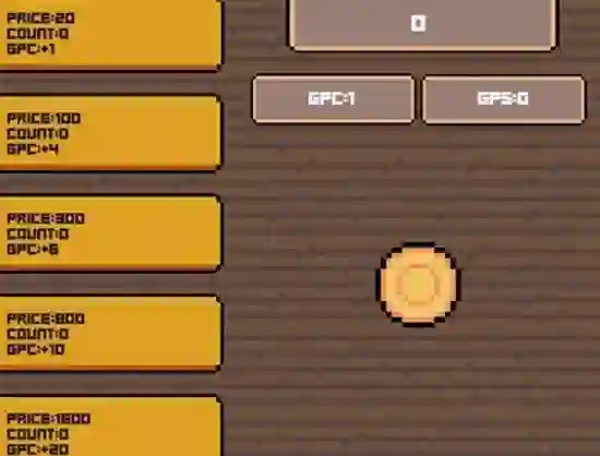 Lojë Gold Clicker në internet