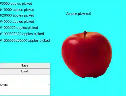 Lojë Red Apple Clicker në internet