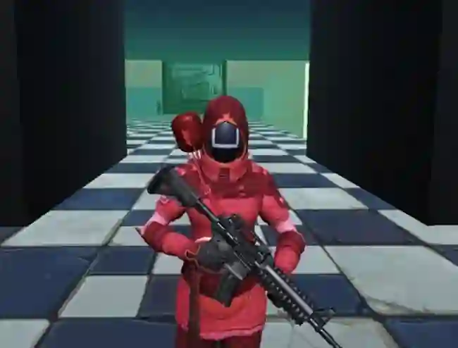 Lojë Squid Maze Challenge në internet