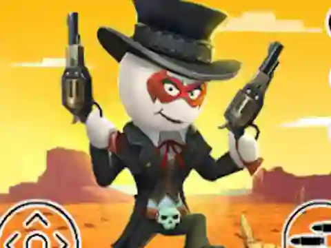 Lojë Stickman Sniper: Western Gun në internet