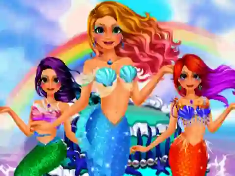 Lojë Magic Mermaid Salon në internet