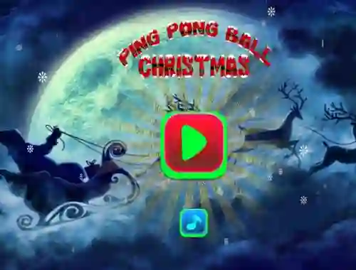 Lojë Ping Pong Ball Christmas në internet