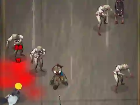 Lojë Zombie Defense Survival në internet