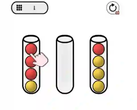 Lojë Balls Sorter në internet