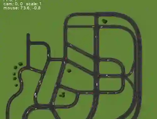 Lojë Road Designer në internet