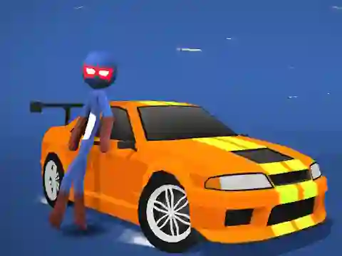 Lojë Stickman GTA City në internet