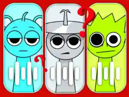 Lojë Kids Quiz: Guess The Sprunki në internet