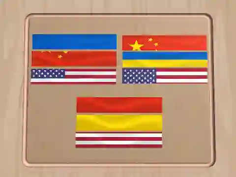 Lojë Flag Puzzle Jam: Collect Flags në internet