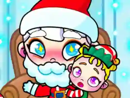 Lojë Jigsaw Puzzle: Avatar Santa Claus në internet