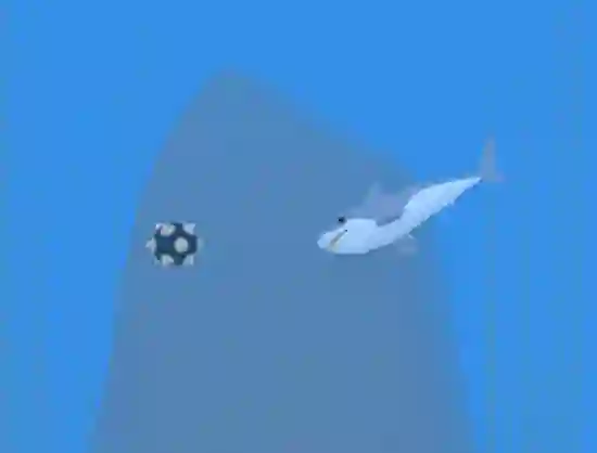 Lojë Lonely Shark Frenzy në internet