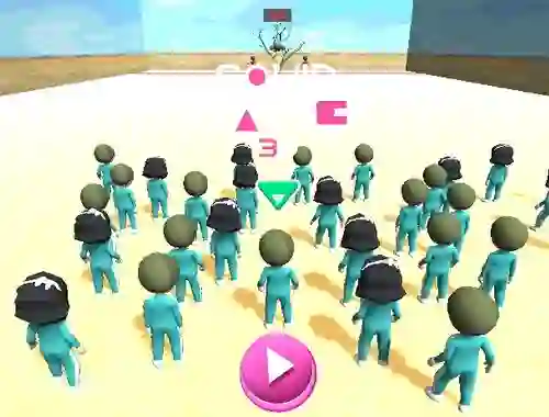 Lojë Squid Game Race 3d në internet