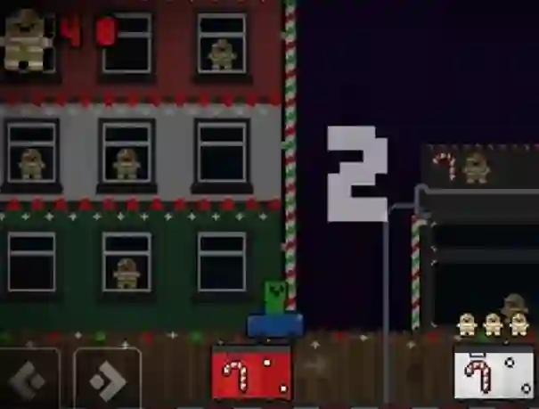 Lojë Santa Car Cookie në internet