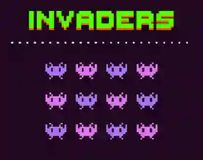 Lojë Invaders në internet